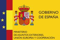 Bandera Ministerio Asuntos Exteriores, Unión Europea y Cooperación